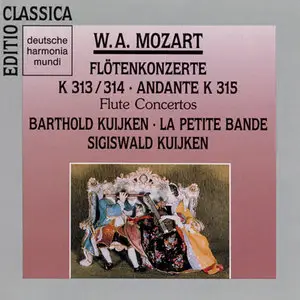 Mozart- La Petite Bande, Kuijken - Flute Concertos (1990)