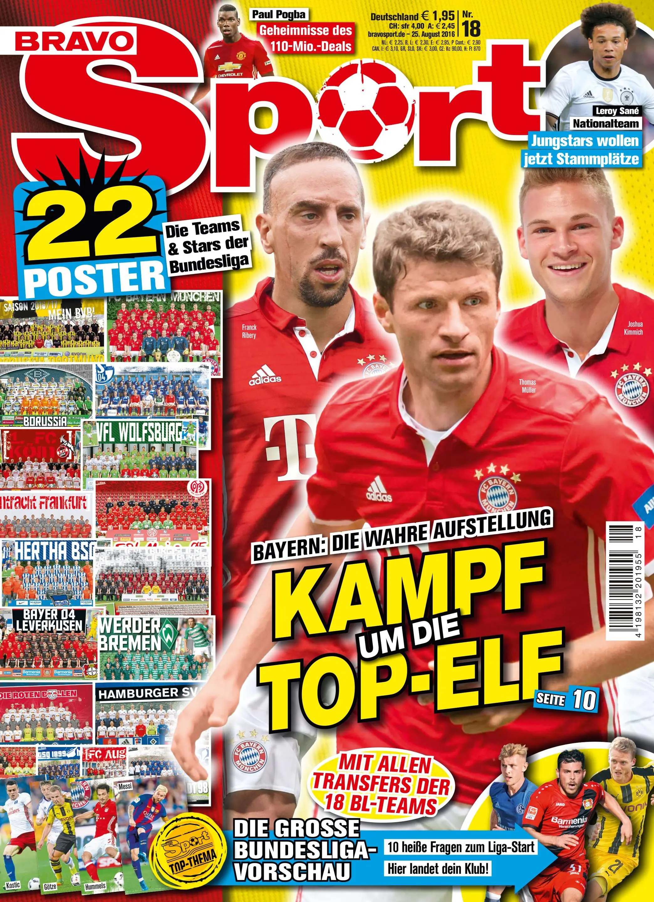 Bravo Sport – 25. August 2016