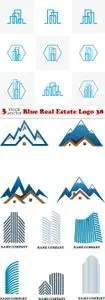 Vectors - Blue Real Estate Logo 38