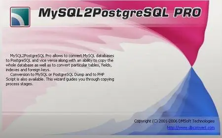 MySQL2PostgreSQL Pro ver.1.4.1