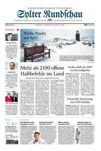 Sylter Rundschau - 15. Januar 2018
