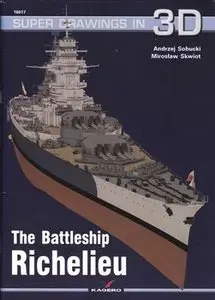 The Battleship Richelieu (Kagero Super Drawings in 3D 16017) (repost)