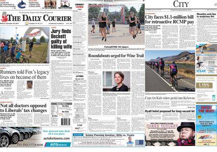Kelowna Daily Courier – September 18, 2017