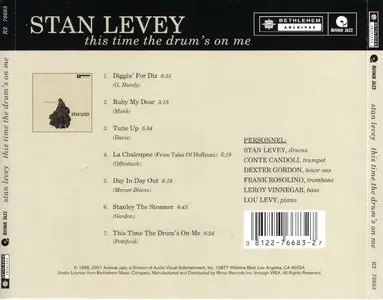 Stan Levey - This Time The Drum's On Me (1956) {Bethlehem--Avenue Jazz R2 76683 rel 2011}