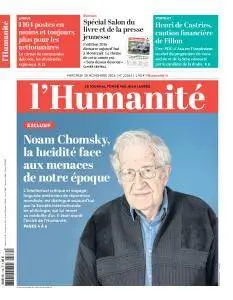 L'Humanité du Mercredi 30 Novembre 2016