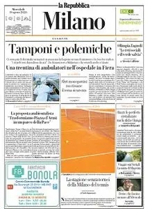 la Repubblica Milano - 19 Agosto 2020