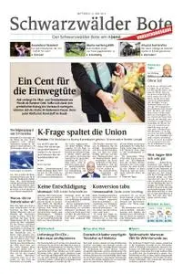 Schwarzwälder Bote Oberndorf - 12. Juni 2019