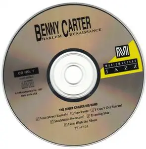 Benny Carter - Harlem Renaissance (1992) {2CD Set MusicMasters Jazz}