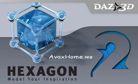 Daz 3D Hexagon 2.5.1.79 Portable