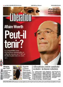 Libé - Mercredi 30 juin 2010
