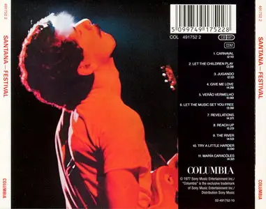 Santana - Festival (1977) {Columbia}