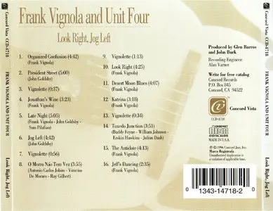 Frank Vignola & Unit Four - Look Right, Jog Left (1996)