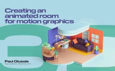 Creating an animated room for motion graphics