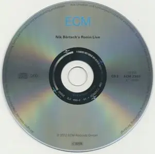 Nik Bartsch's Ronin - Live (2012) [2CD's] {ECM 2302/03}