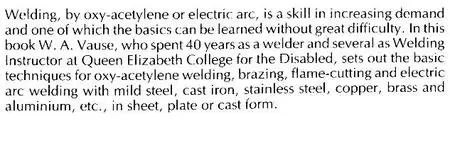 Art of Welding (Workshop Practice Series)