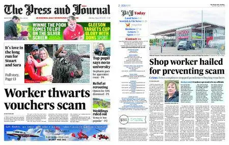 The Press and Journal Moray – August 18, 2018