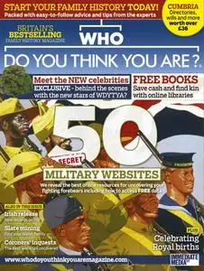 Who Do You Think You Are? – July 2013