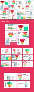 Funnel Flow PowerPoint 99JCF68
