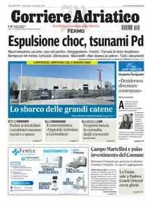 Corriere Adriatico Fermo - 2 Novembre 2025