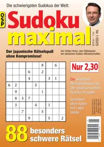 Sudoku Maximal - Nr.1 2025