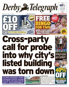 Derby Telegraph - 23 June 2025