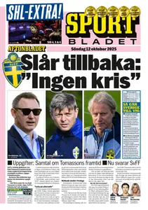 Sportbladet - 12 Oktober 2025