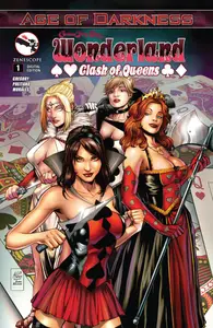 Grimm Fairy Tales Presents Wonderland Clash Of Queens 001(2014)(c2c)(2 covers)(Digi-Hybrid)(TLK-EMPIRE-HD
