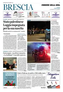Corriere della Sera Brescia - 30 Settembre 2025