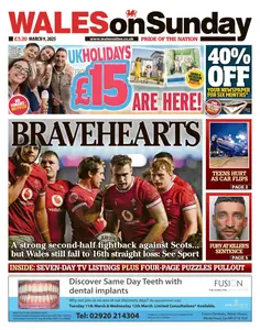 Wales on Sunday - 9 March 2025