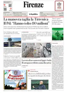 la Repubblica Firenze - 25 Ottobre 2025