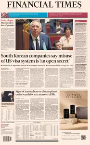 Financial Times Europe - 9 September 20250