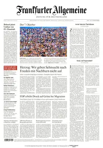 Frankfurter Allgemeine Zeitung  - 07 Oktober 2024