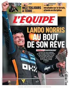 L’equipe du Lundi 8 Décembre 2025