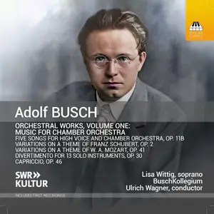BuschKollegium & Ulrich Wagner - Adolf Busch: Orchestral Works, Vol. 1 (Live) (2024)