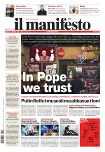 il Manifesto - 10 Maggio 2025