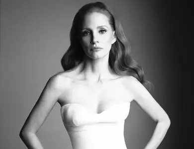 Jessica Chastain by JuanKr for Harper’s Bazaar Mexico March 2024