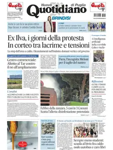 Quotidiano di Puglia Brindisi - 15 Settembre 2026