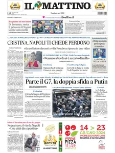 Il Mattino Napoli - 13 Giugno 2024