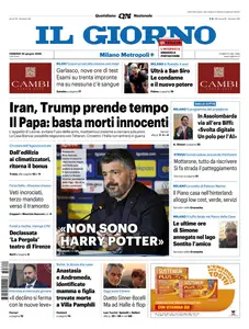 Il Giorno Milano Metropoli - 20 Giugno 2025