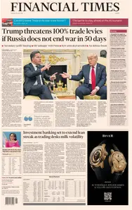 Financial Times Europe - 15 July 2025