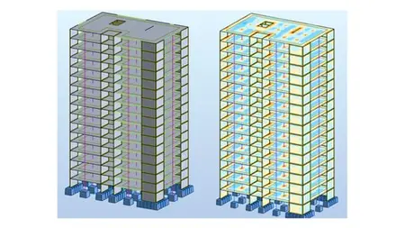 Robot structural Analysis (RC building)