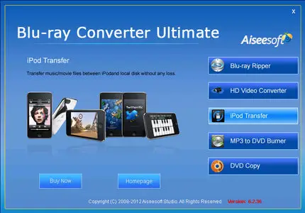 Aiseesoft Blu-ray Converter Ultimate v6.2.36