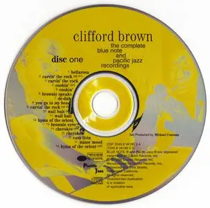 Clifford Brown - The Complete Blue Note and Pacific Jazz Recordings (1995) {4CD Set Capitol rec 1953-1954}