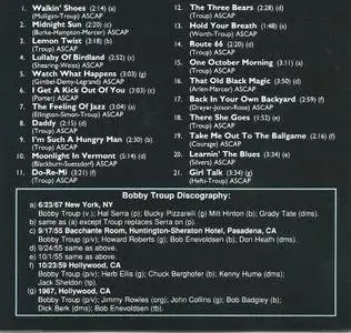 Bobby Troup - The Feeling Of Jazz (1994)