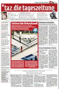 Tageszeitung TAZ vom 14 Juli 2012