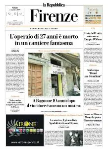 la Repubblica Firenze - 3 Agosto 2019