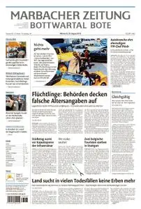 Marbacher Zeitung - 28. August 2019