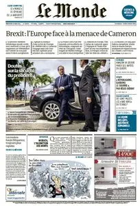 Le Monde du Mercredi 27 Mai 2015