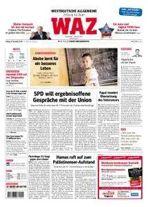 WAZ Westdeutsche Allgemeine Zeitung Buer - 08. Dezember 2017