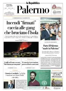 la Repubblica Palermo - 4 Agosto 2019